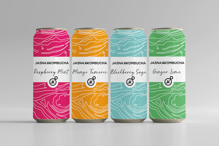 Kombucha branding project